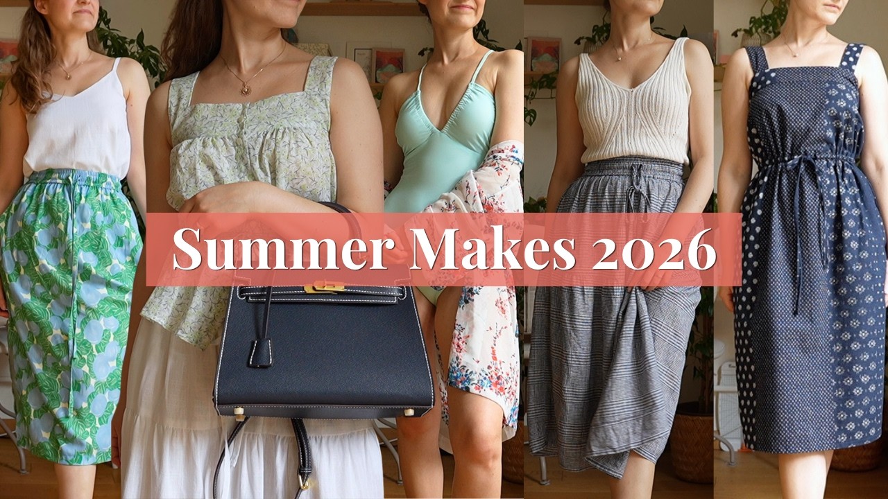 Everything I Sewed This Summer 🌺
