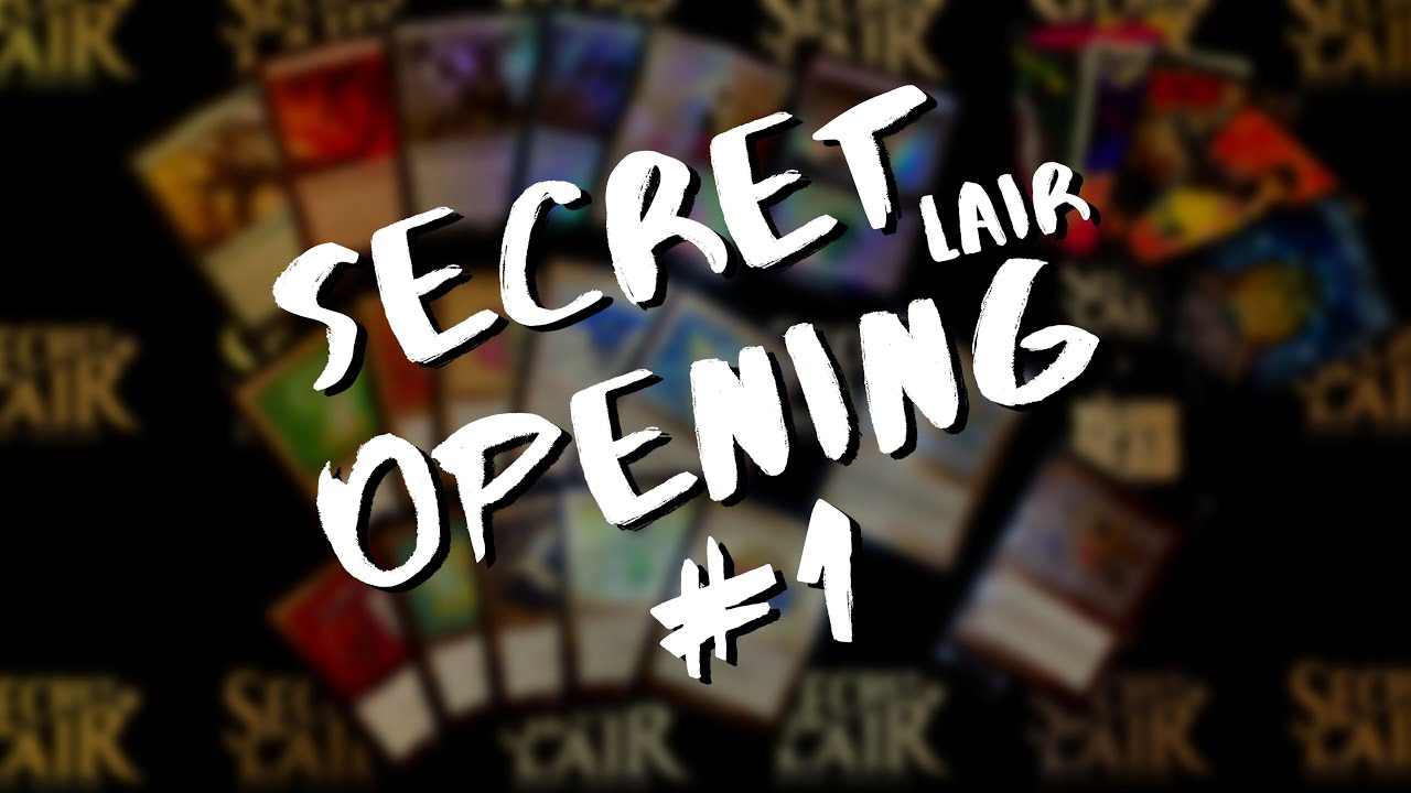Secret Lair Opening #1