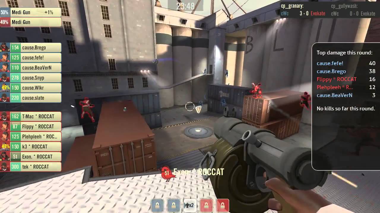 ETF2L Season 16 Week 1 cWc vs Evokate - Granary [Map 1]