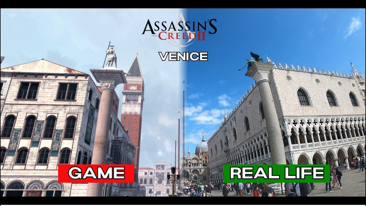 Assassin's creed 2 - Game x Real-life - VENICE 🇮🇹