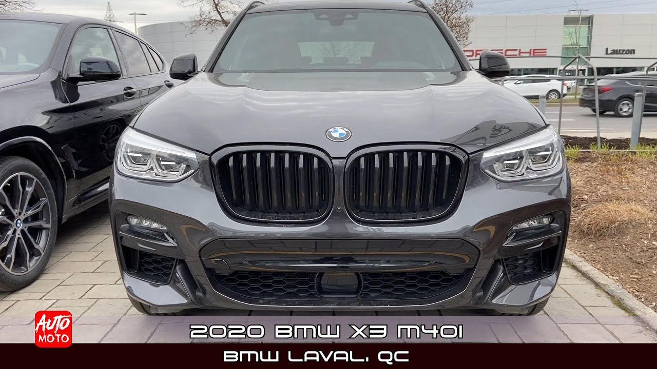 2020 BMW X3 M40i - Exterior And Interior - BMW Laval, Qc