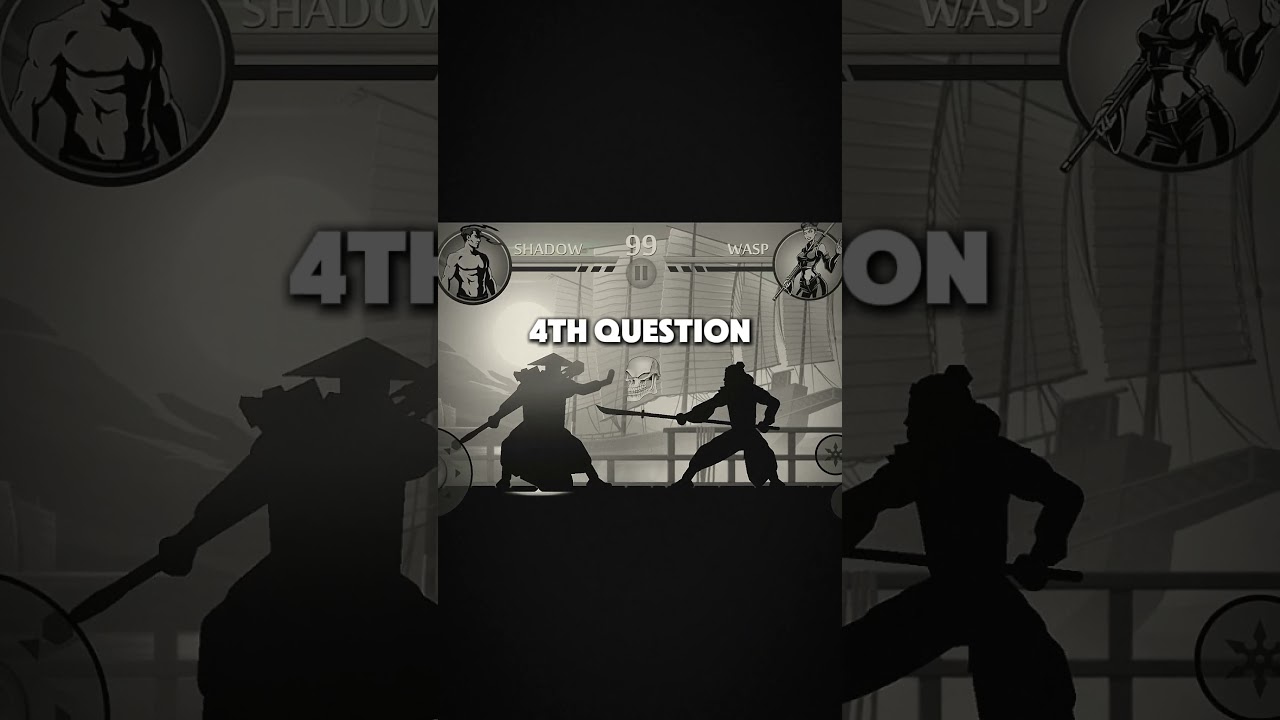 The exam is like this 💀 | #shorts #shadowfight2