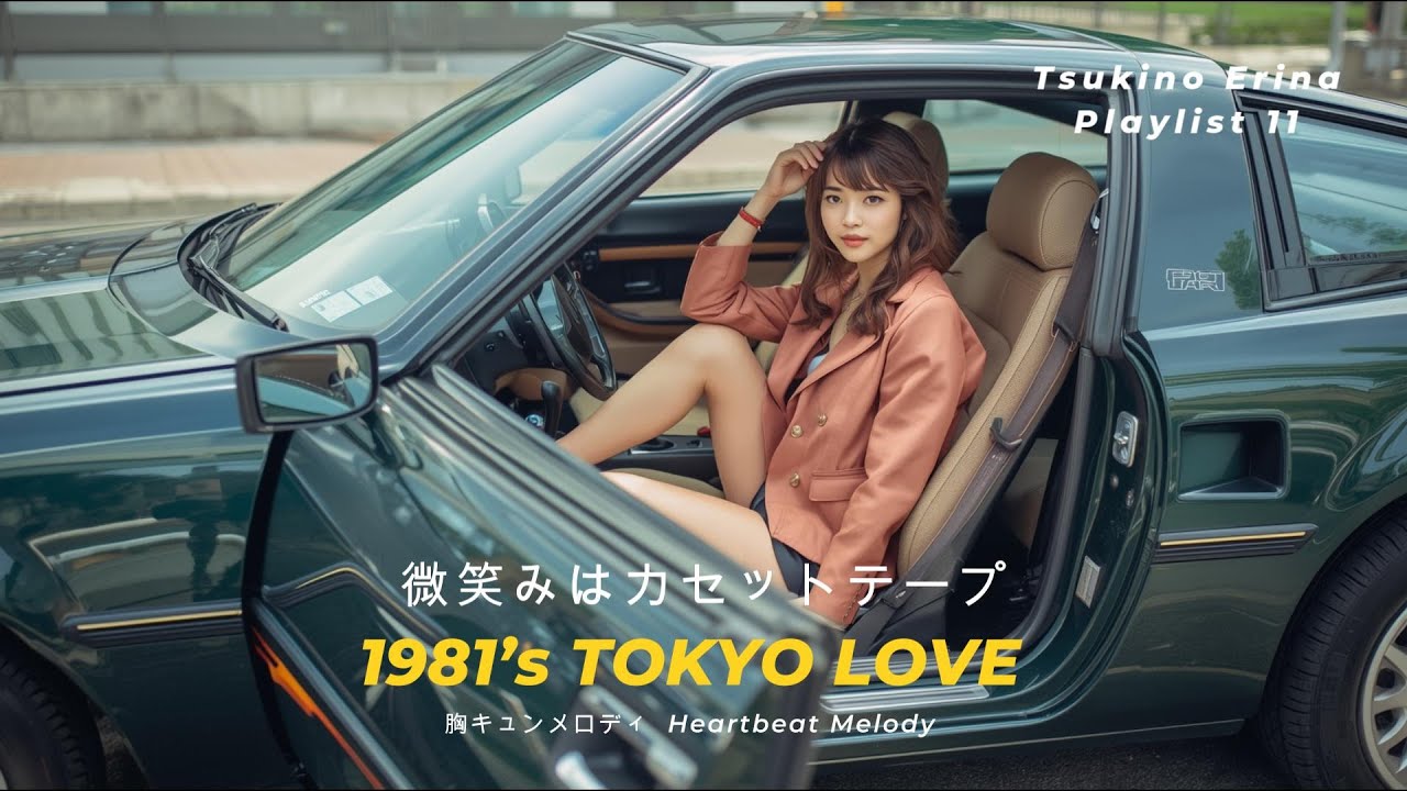 1981’s Japanese City Pop |  恋するネオン街｜Neon Streets of Love【ポップ Playlist 11】