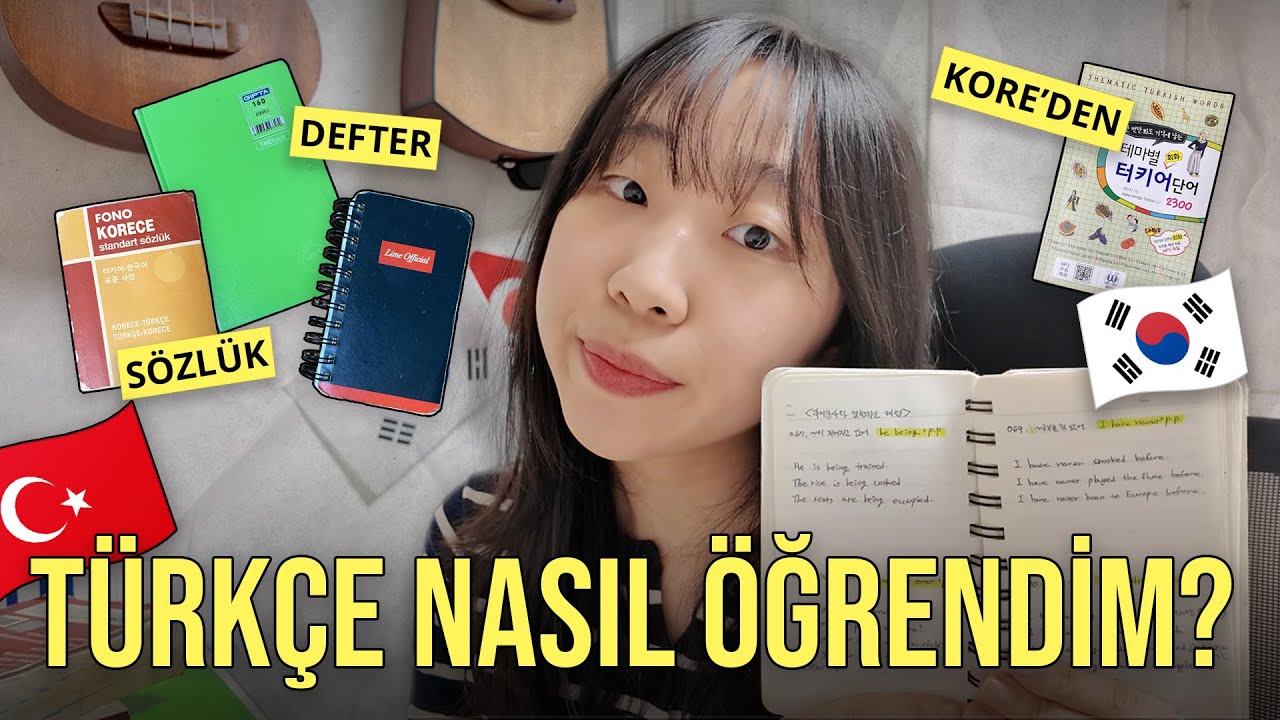 🇰🇷Bir Koreli Türkçe'yi nasıl öğrendim?🇹🇷 #kore #korean #koreli #türkiye #türkçe