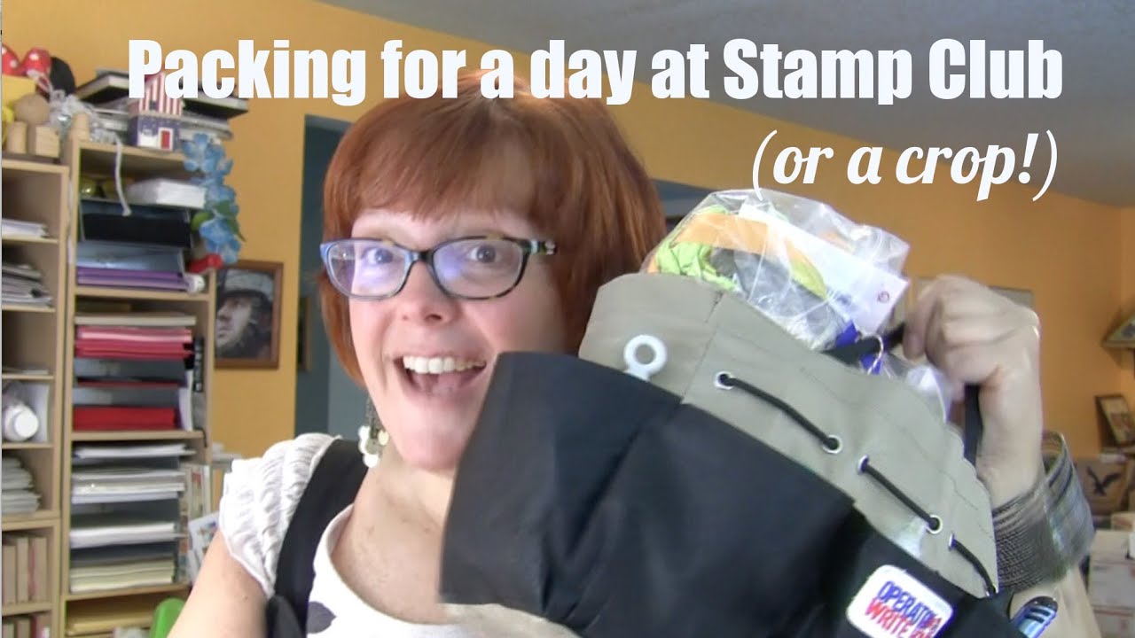 Packing for a Crop or Stamp Club