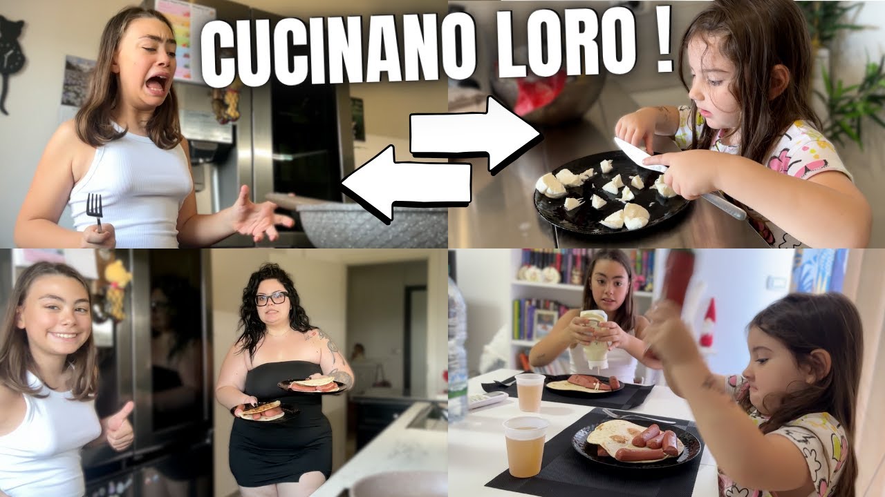 LARA E ZOE CUCINANO PER LE MAMME PER LA PRIMA VOLTA ! / chiara paradisi