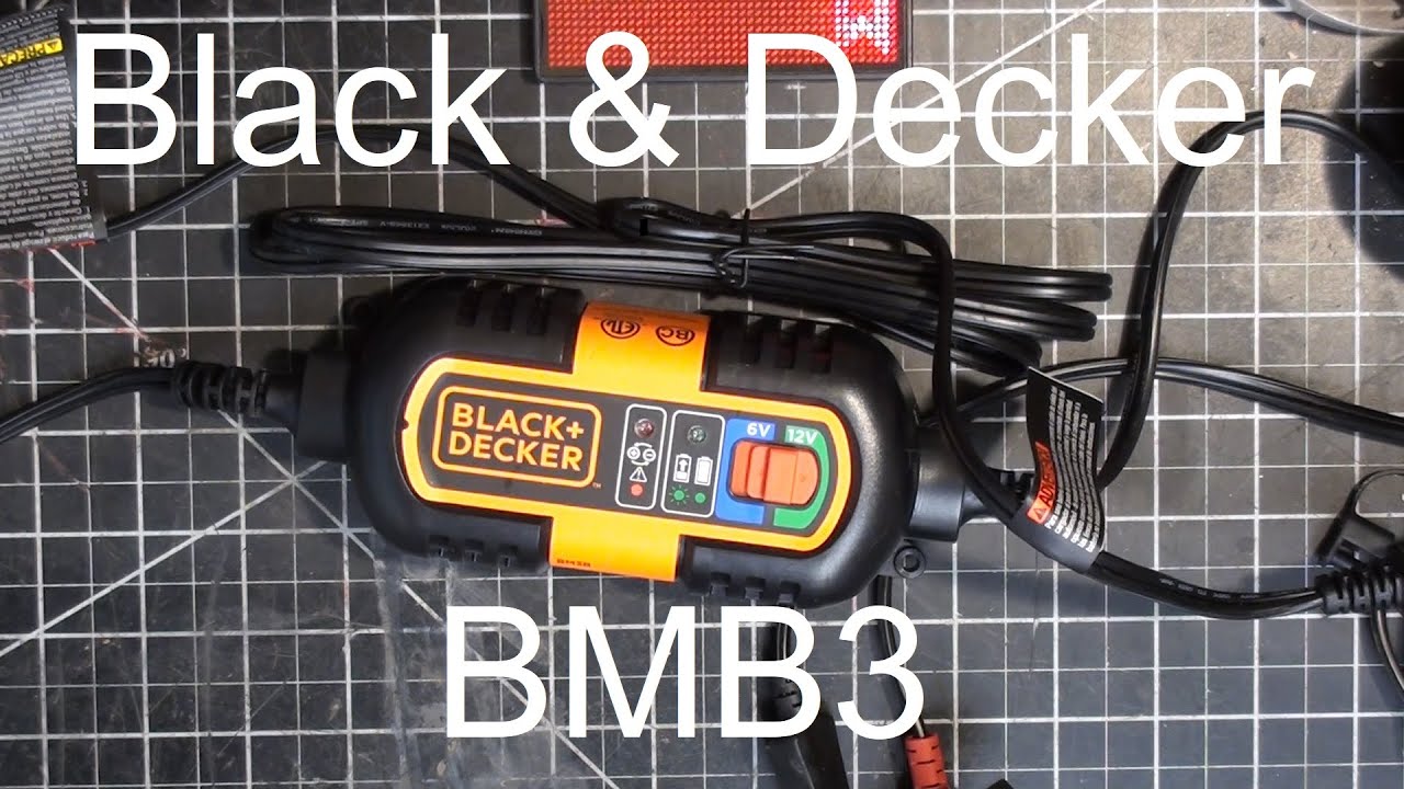 Black & Decker BMB3 1.5 amp Battery Maintainer
