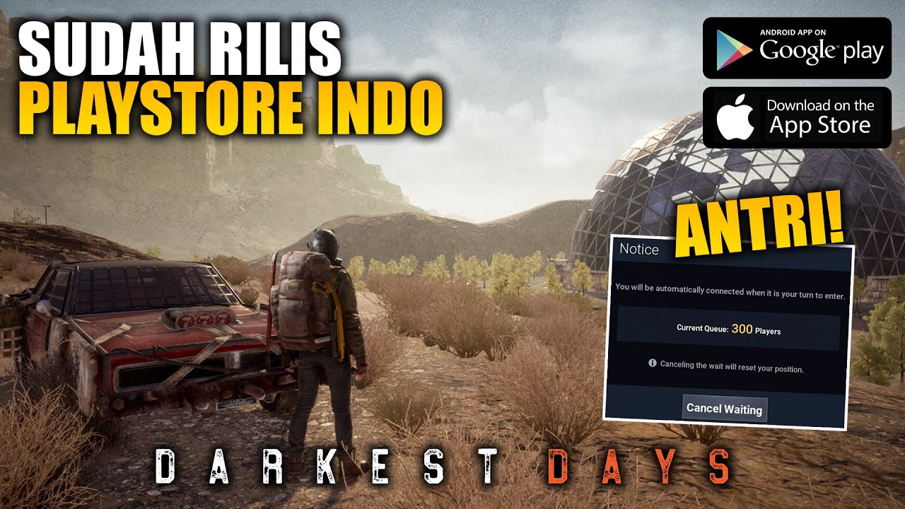 В ОЧЕРЕДИ! НАКОНЕЦ-ТО ВЫШЛА В ИНДОНЕЗИЙСКОМ PLAYSTORE ZOMBIE SURVIVAL! - Darkest Days (Android/iOS)