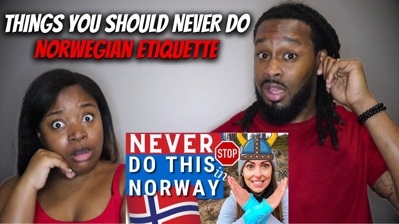 🇳🇴 NORWEGIAN ETIQUETTE 101: 11 Things You Should Never Do In Norway | The Demouchets REACT