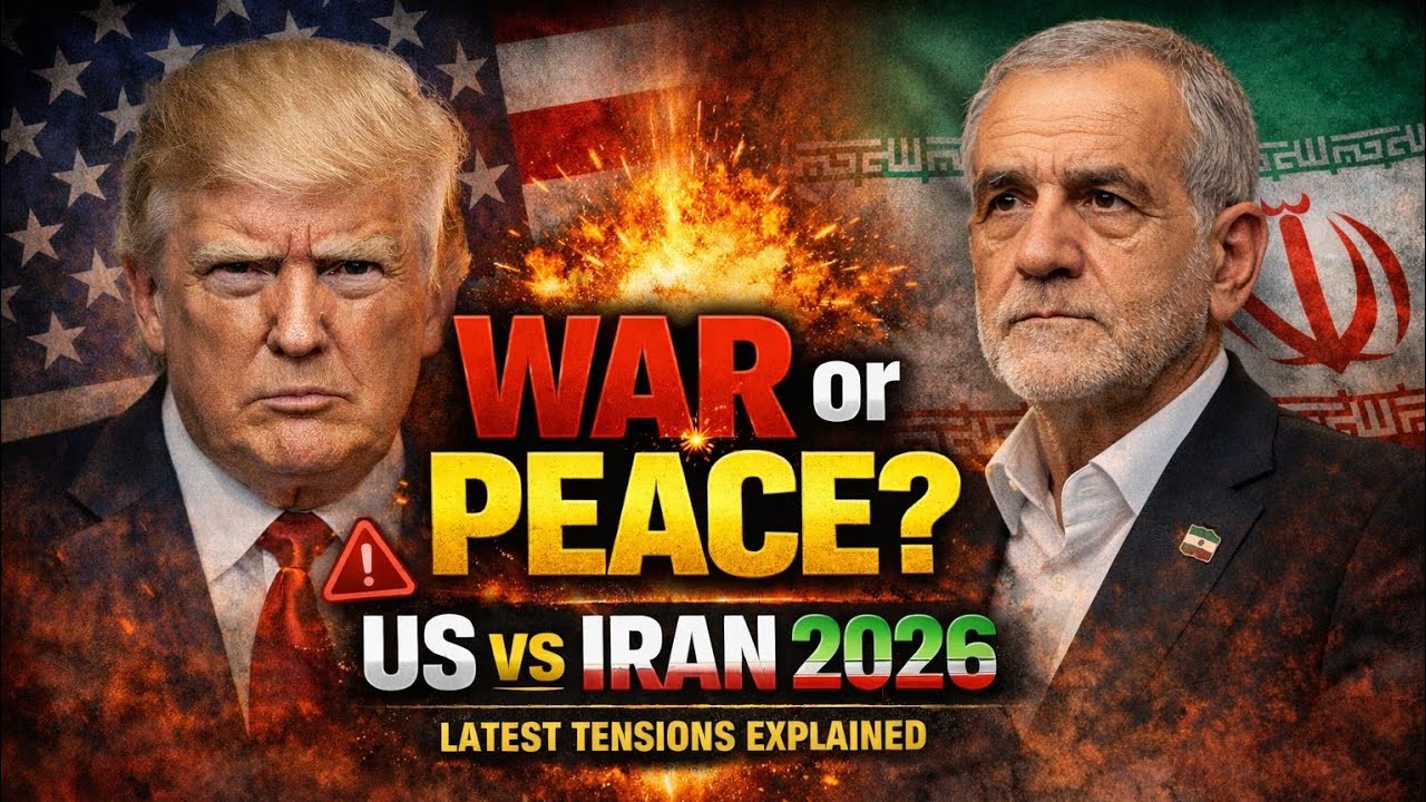“US–Iran Tensions 2026: All Latest Updates, Risks of War, Protests & Global Response”