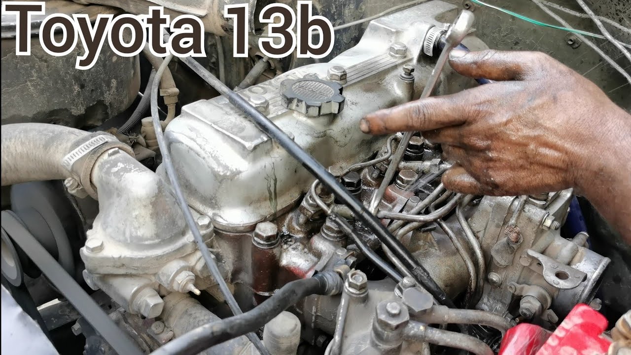 Toyota jeep 13b power full engine