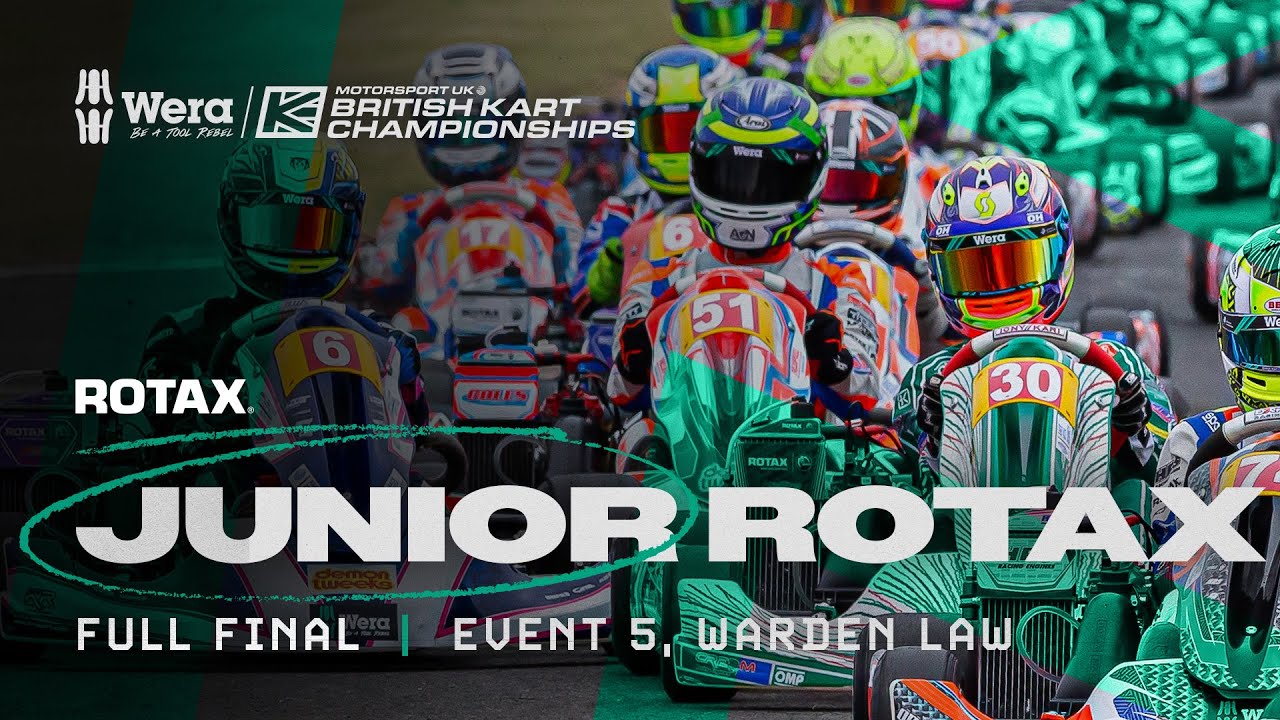 Junior Rotax Final | Event 5, Warden Law | Wera Tools British Kart Championships