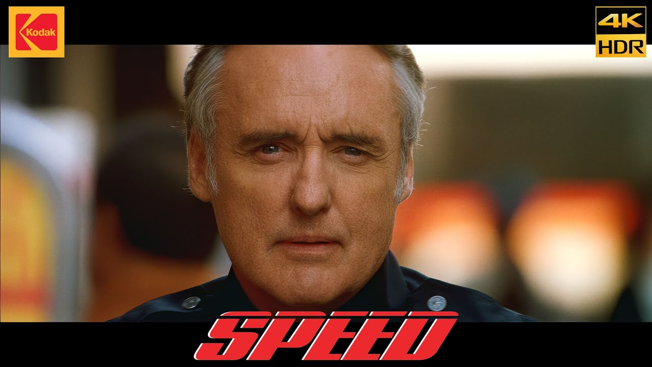 Speed (1994) He's got the money Movie Clip scene 4K HDR10 Kodak 5247 Keanu Reeves - Sandra Bullock