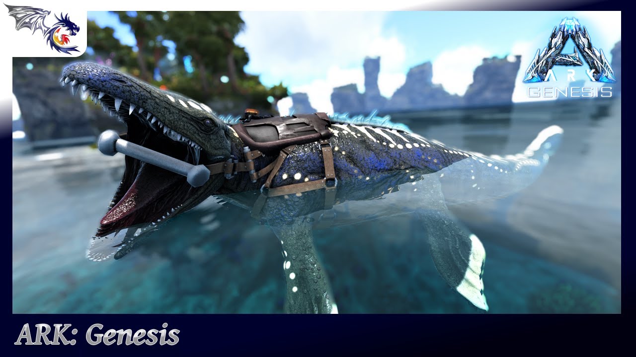 Trapping & Taming An X-Mosasaurus | ARK: Genesis [S2E14]