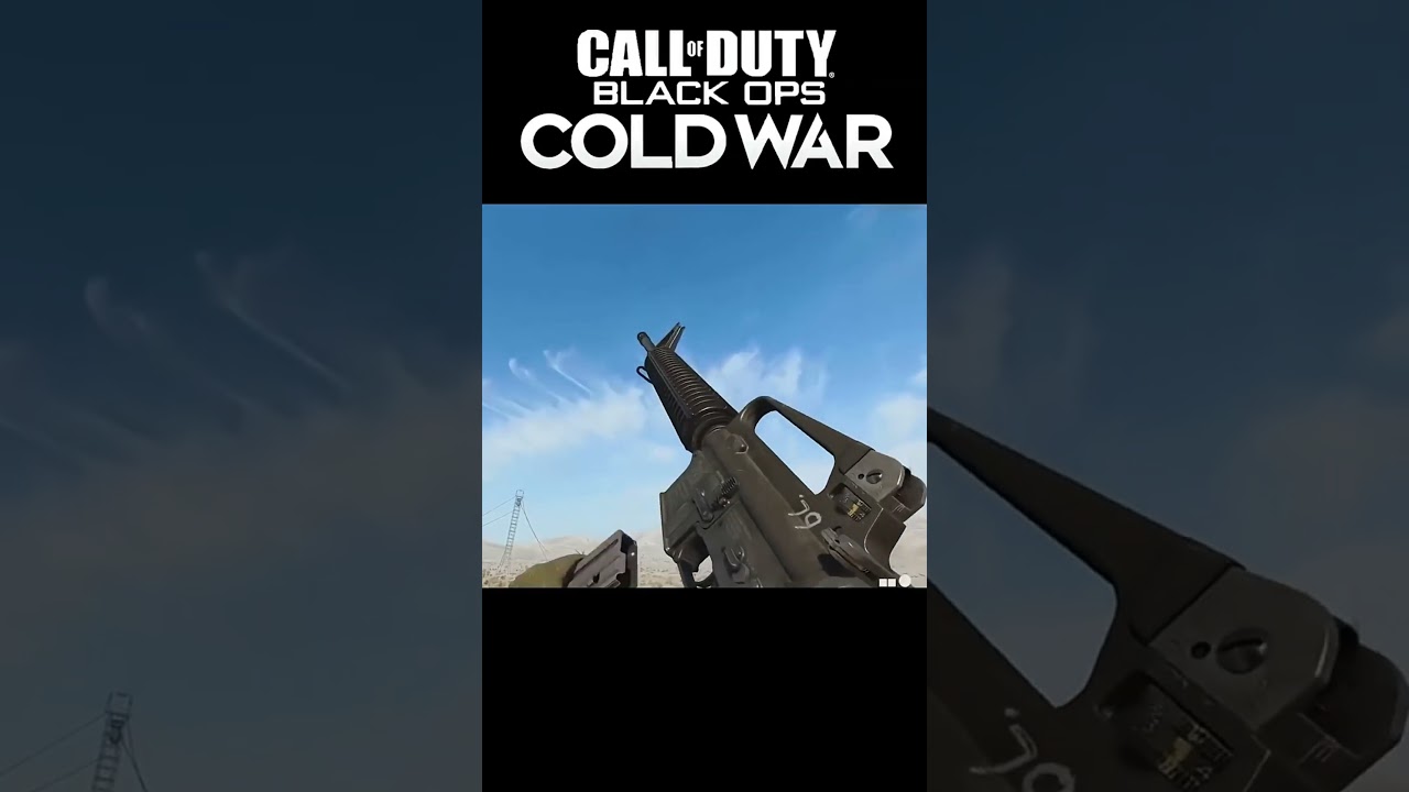 BO3 vs Cold war M16 reload 