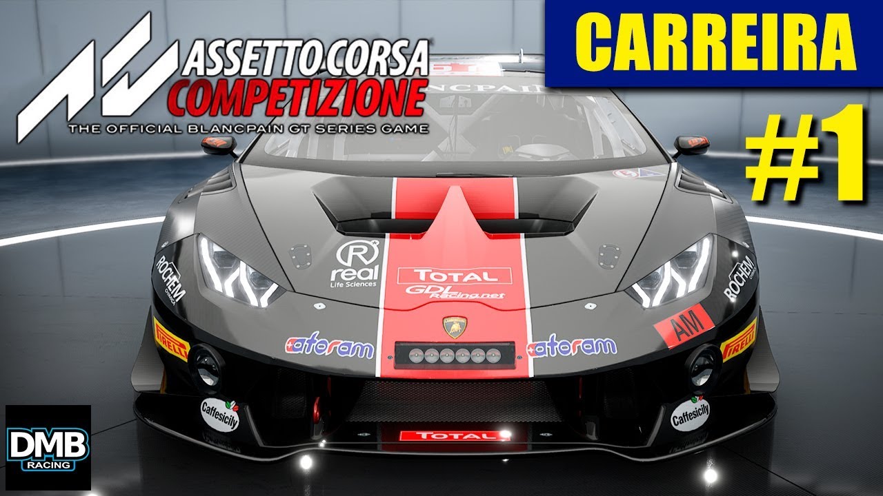 Assetto Corsa Competizione - Carreira #1 - Iniciando