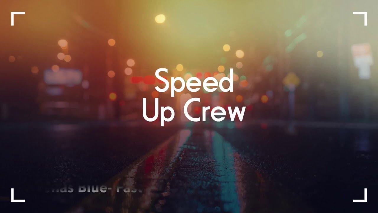 Jonas Blue - Fast Car (Speed Up)
