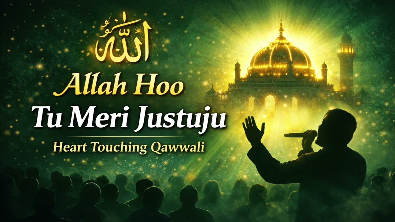 Allah Hoo – Tu Meri Justuju | Heart Touching Sufi Qawwali | New Kalam 2026