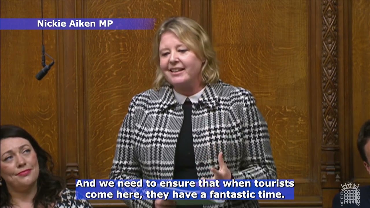 26 March - Nickie Aiken MP champions our Pedicabs (London) Bill