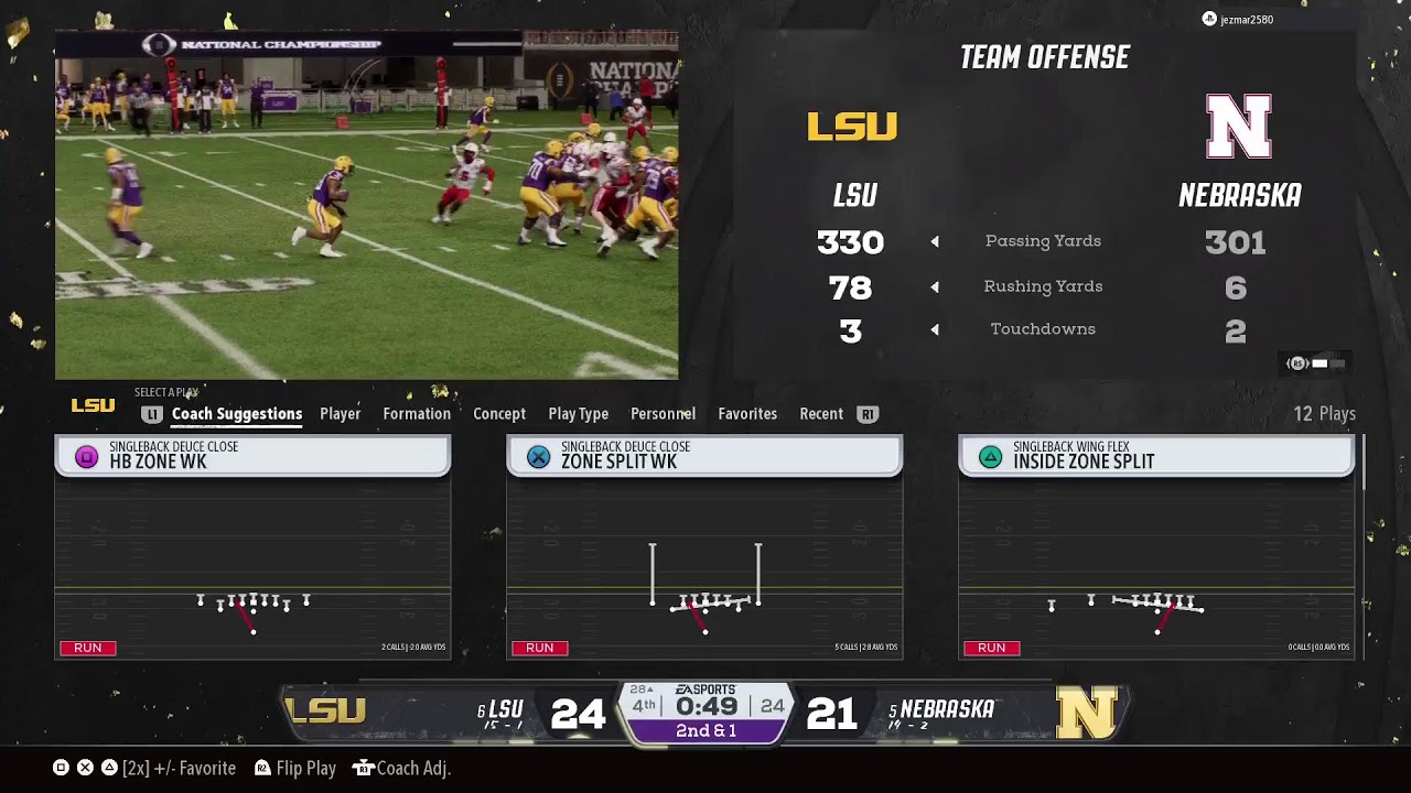 Lsu vs Nebraska National Championship
