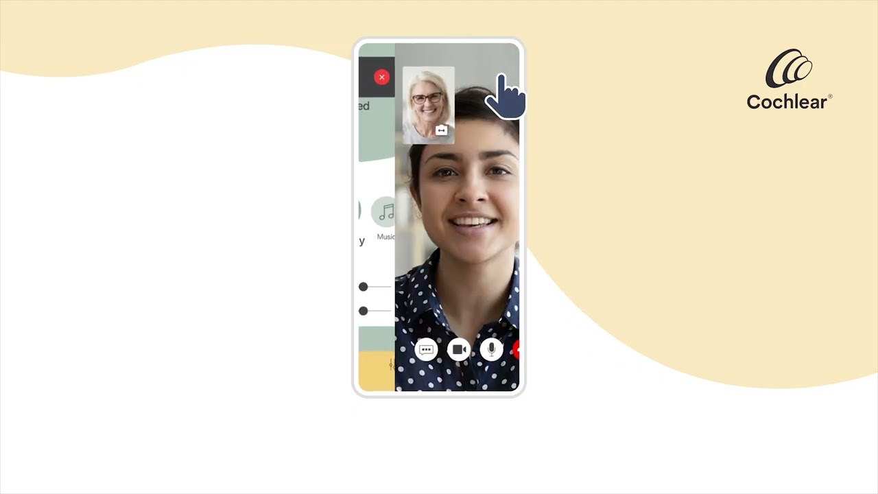 Подготовка к сеансу удаленной помощи в приложении Cochlear&trade; Baha&reg; Smart