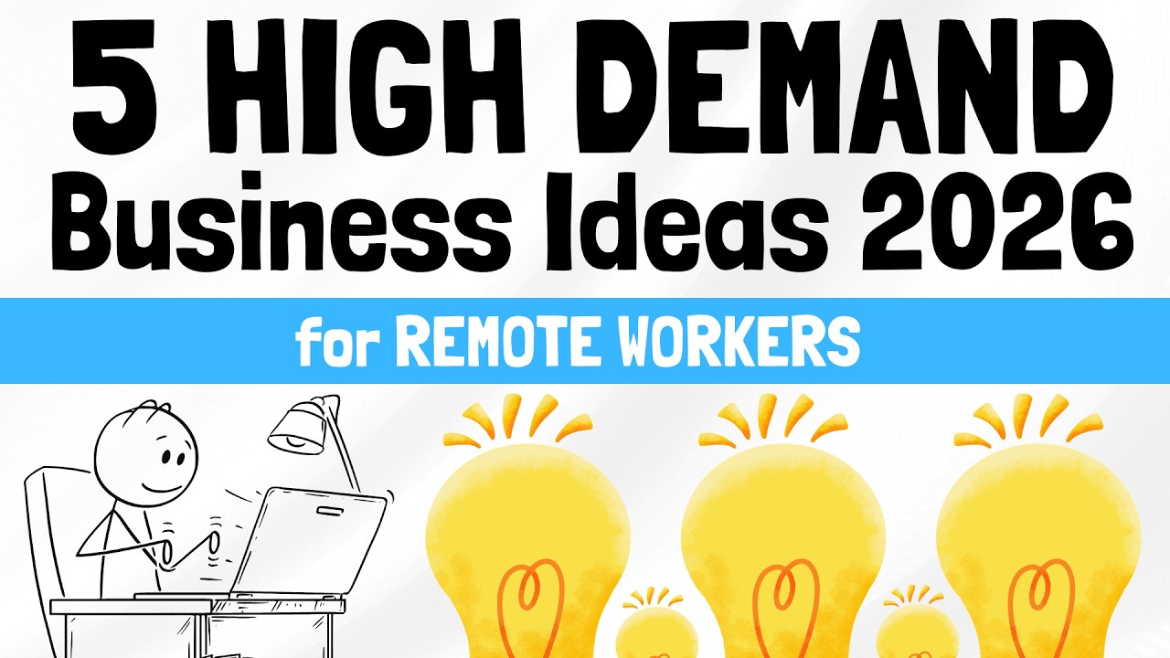 5 High Demand Business Ideas for Remote Workers in 2026