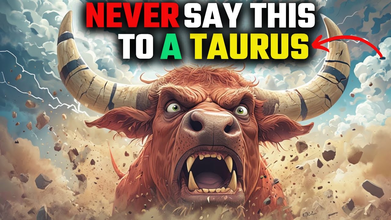 ♉ The 11 THINGS you SHOULD NEVER SAY to a TAURUS!
