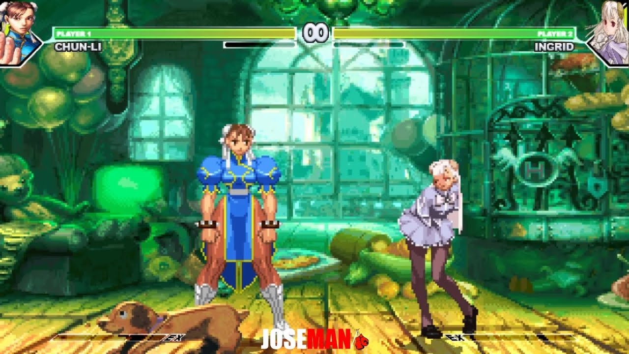 CHUN-LI VS INGRID - MOST EPIC GIRL FIGHT!