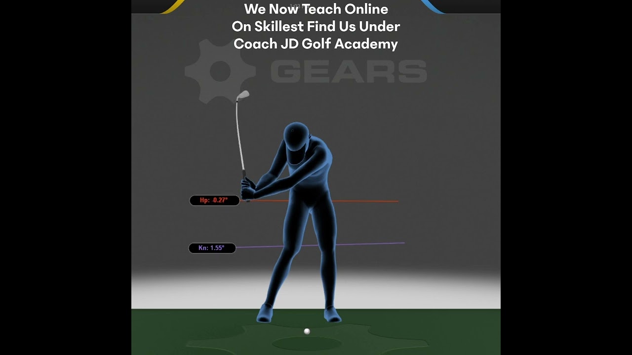 Tour Average Hip & Knee Tilts. Get Anywhere Near This & Your Yardage Will Improve👍💪