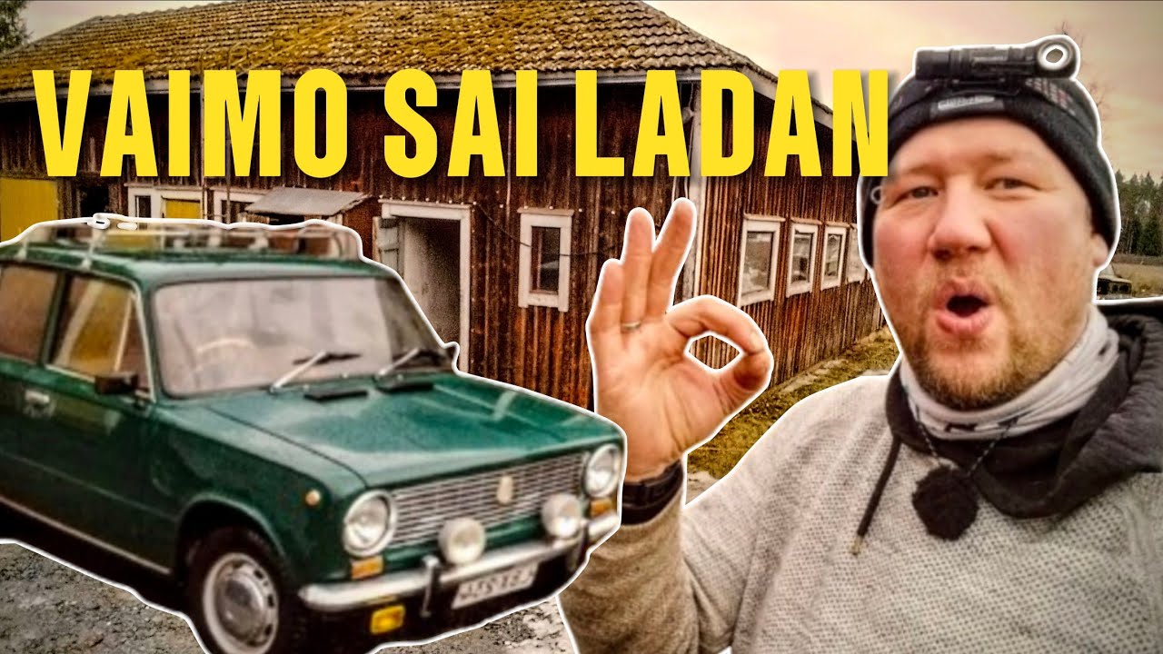 Vaimo sai LADAN! 1977 Lada 1200 tuli meille 