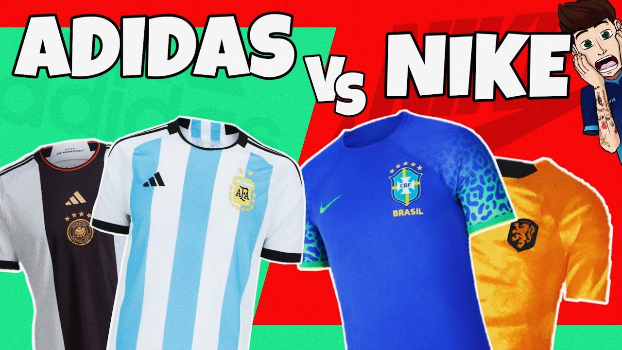 🔥QUEM TEM AS MELHORES CAMISAS DA COPA? *NIKE X ADIDAS* 🌍