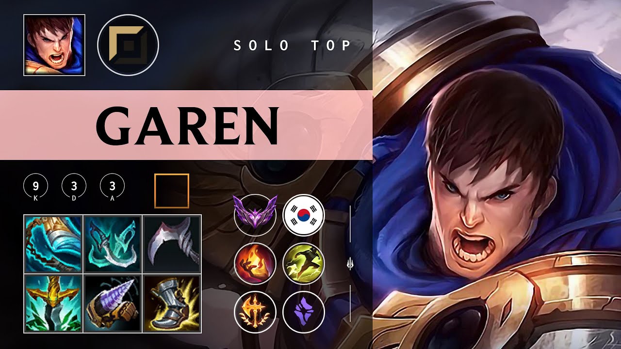 Garen Top vs Mordekaiser - KR Master Patch 26.02