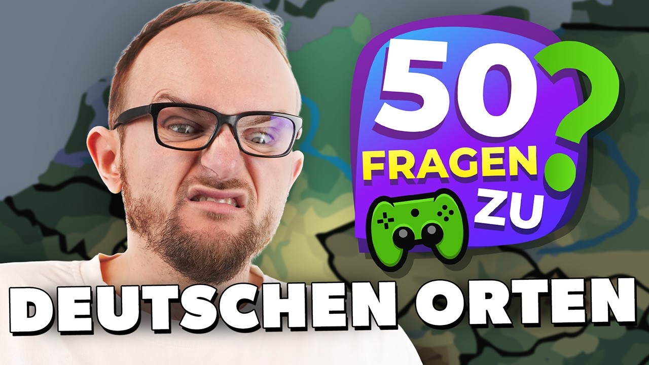 WER kennt sich aus in DEUTSCHLAND? | 50 Fragen zu deutschen Orten