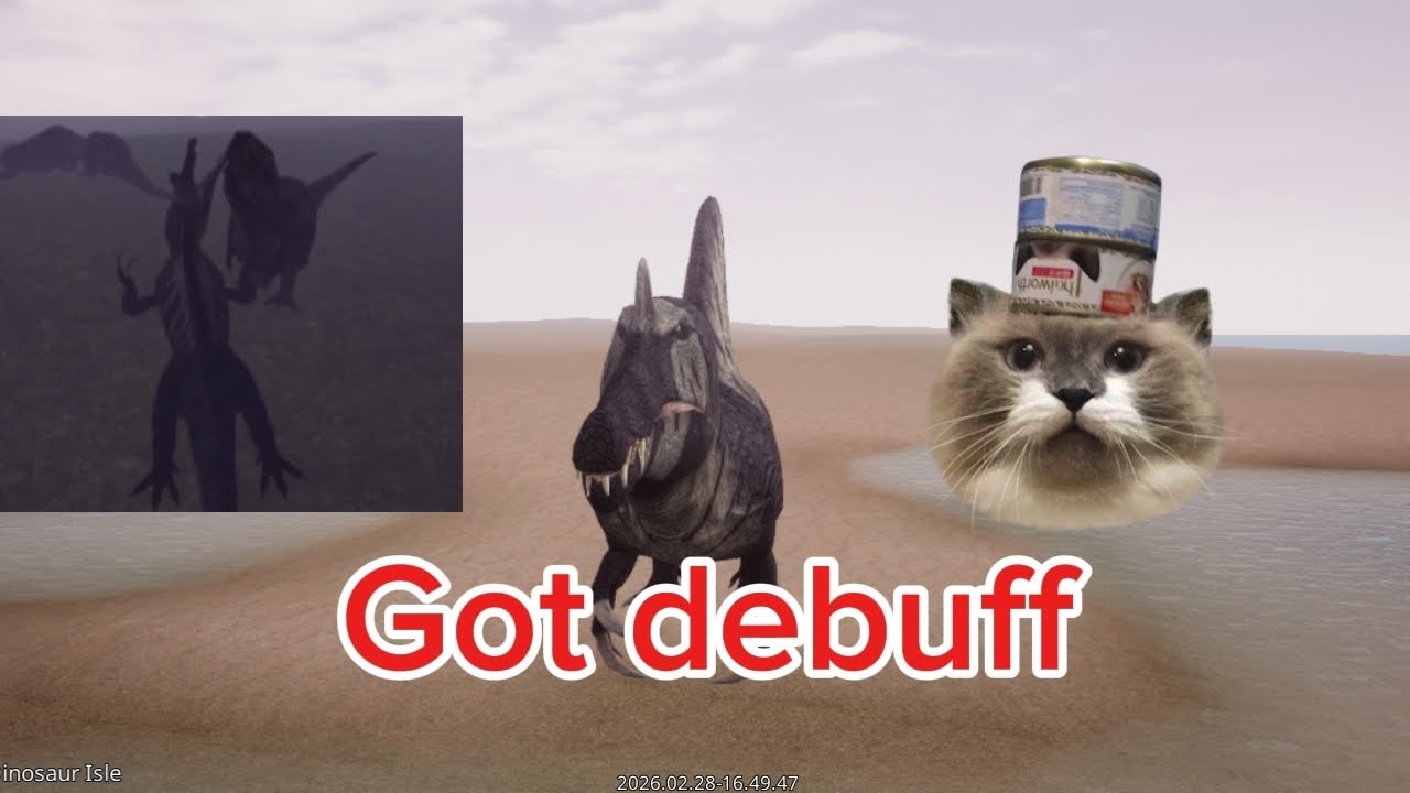 The cursed isle spinosaurus gameplay