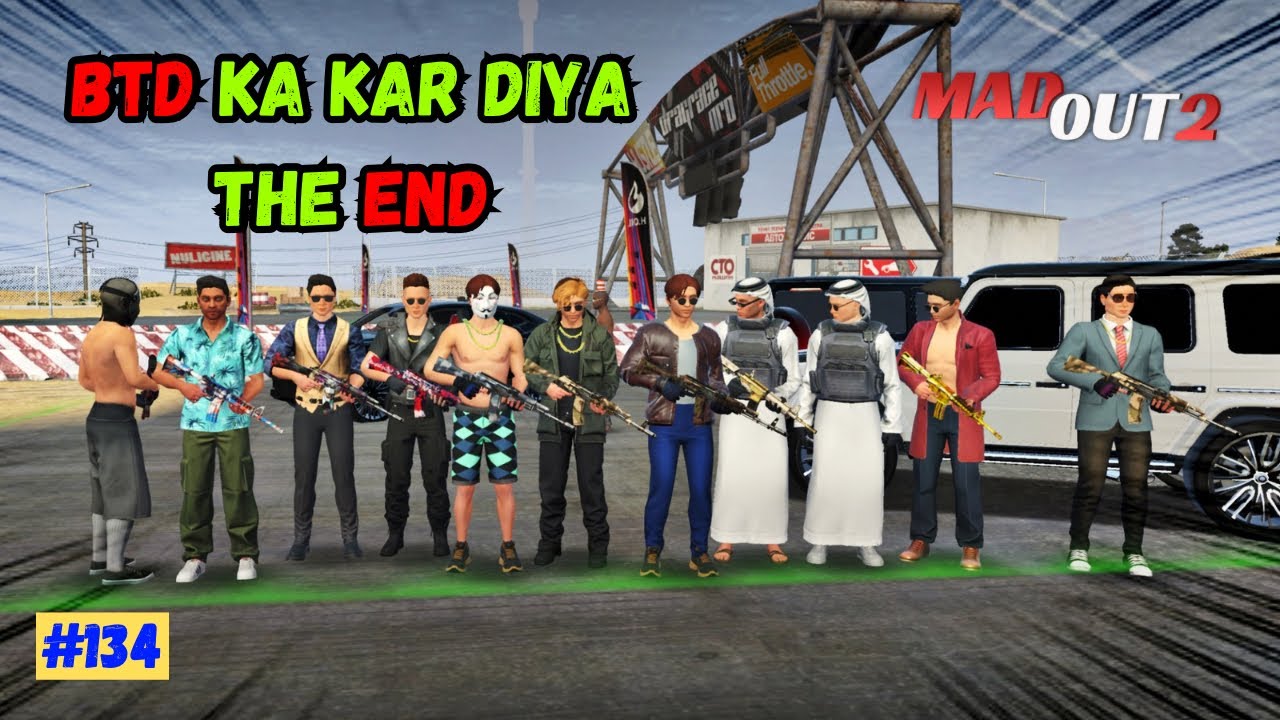 DUSHMANO KA THE END KAR DIYA💀🔥 MADOUT2 GAMEPLAY #134