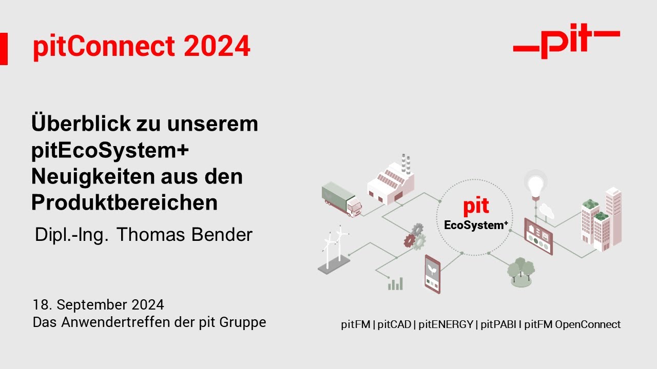 pitConnect 2024 - Vortrag - Dipl.-Ing. Thomas Bender