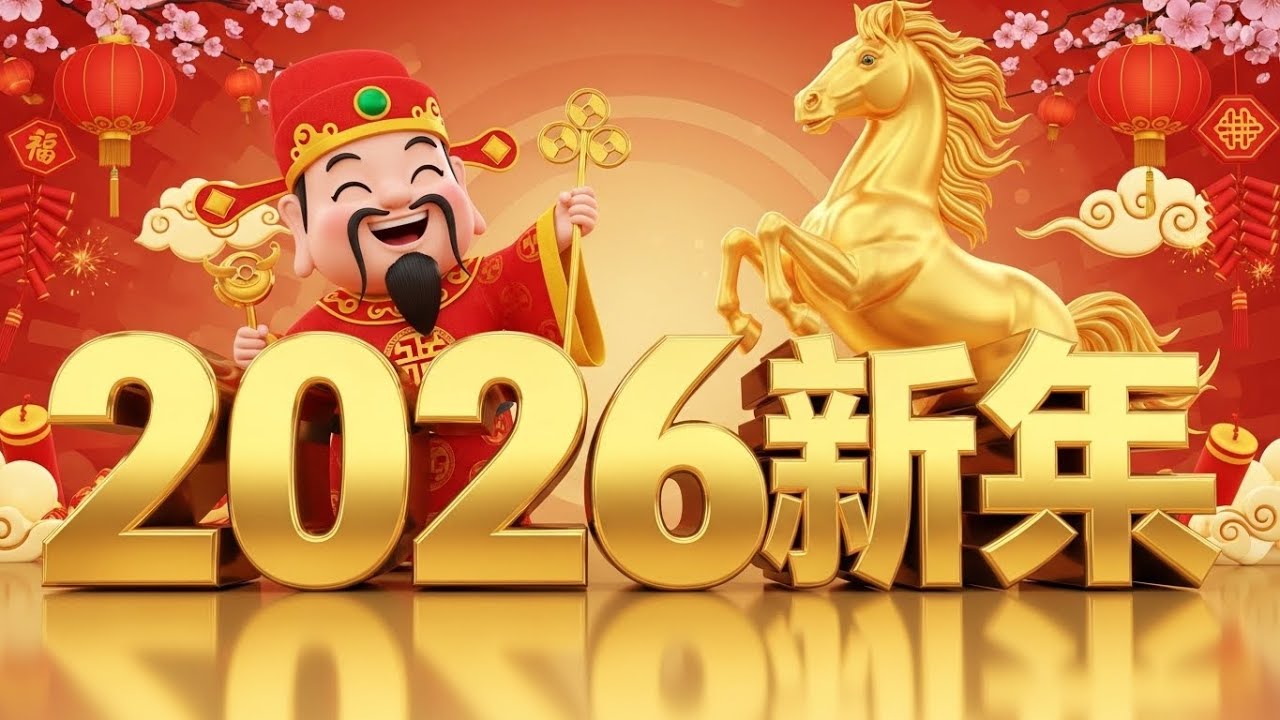 2026年春节热歌精选 🎤 新年歌声带来好运