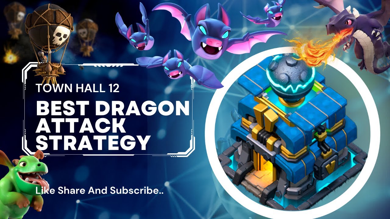 Th12 War Attack Tutorial 2023 | Attack Guide Coc | How to 3 Star Max Th 12 