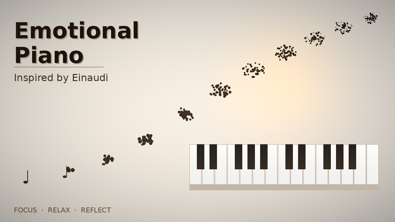 Emotional Piano Music Inspired by Ludovico Einaudi | Minimalist Cinematic Instrumental