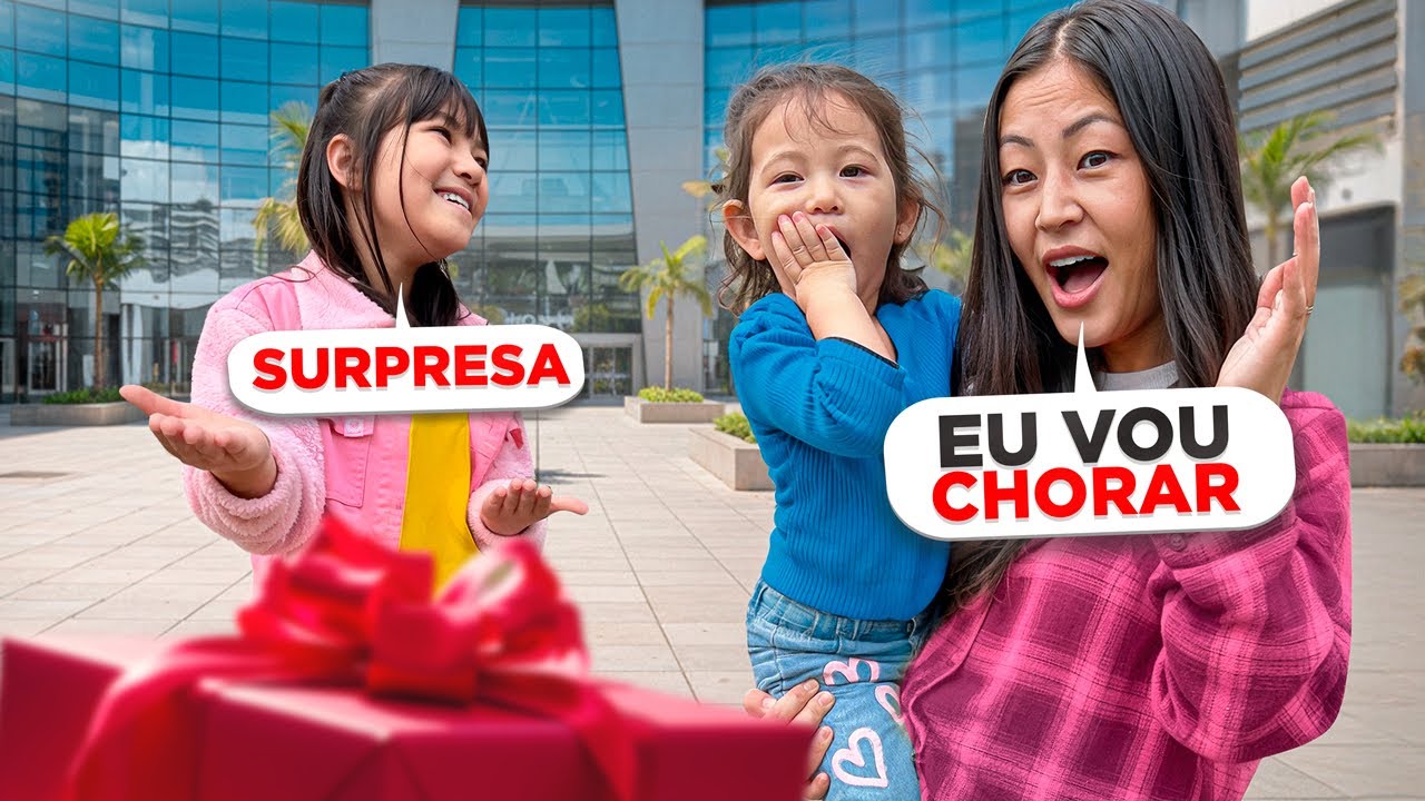 REAÇÃO INESPERADA!!! ELA NÃO ESTAVA PREPARADA PRA ISSO…. | YU e FAMÍLIA