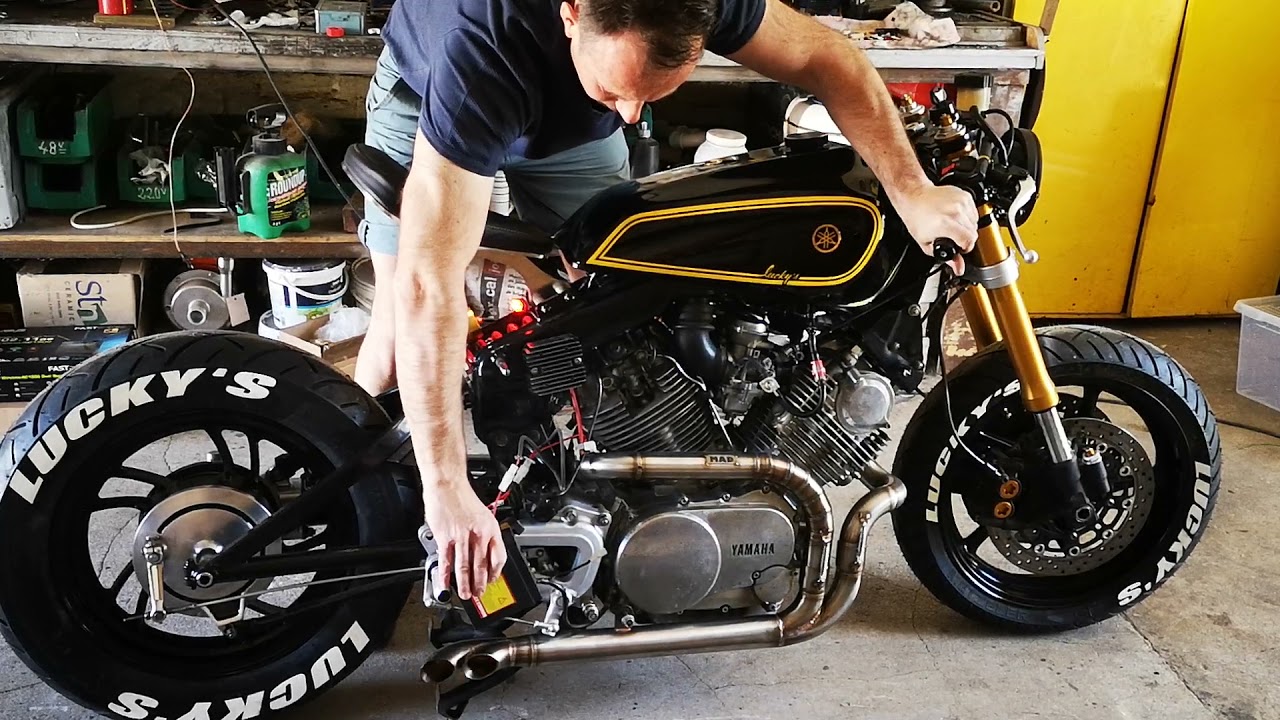 Yamaha xv 750 caf&eacute; racer lucky's