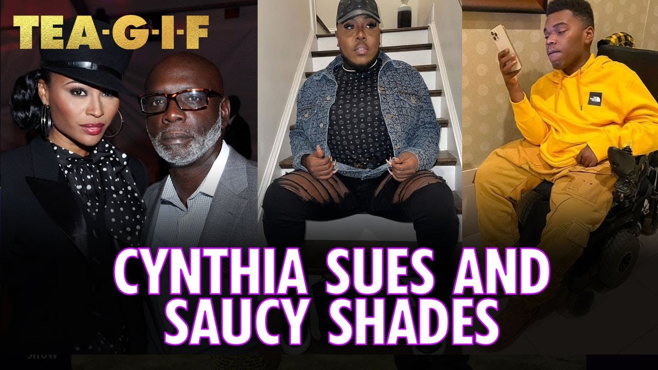Cynthia Bailey Sues & Saucy Santana Shades Rolling Ray | Tea-G-I-F
