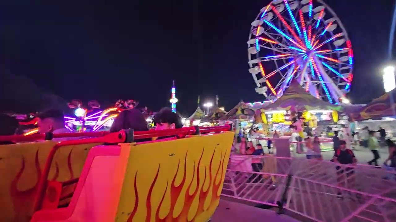 Downdraft Ride Aka Hurricane Ride Battech Of Fort Bend County Fair 2025