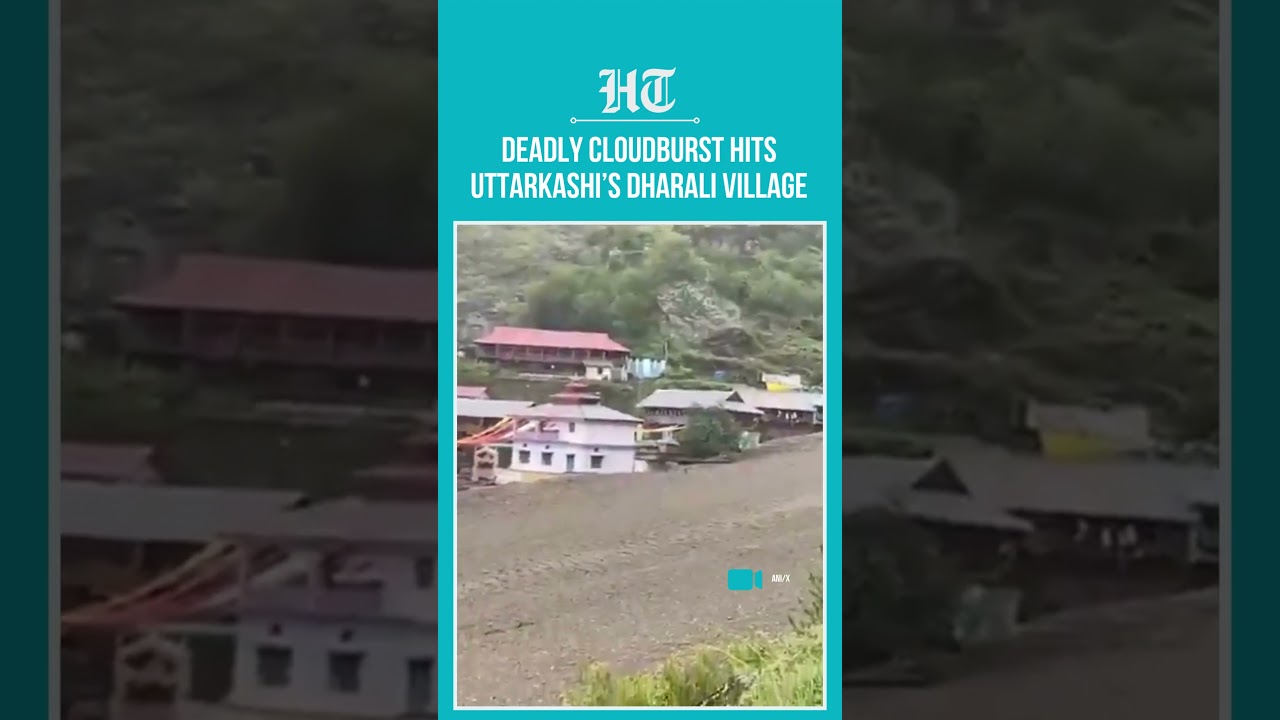 Uttarkashi Cloudburst Tragedy: Flash Floods Destroy Homes and Hotels In Dharali | 