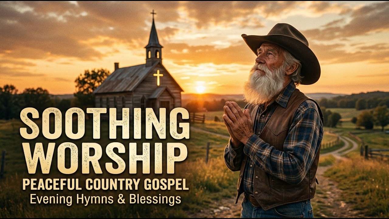 【PLAYLIST】Relaxing Country Gospel | 1 Hour Soothing Worship, Faith & Hope for Troubled Souls