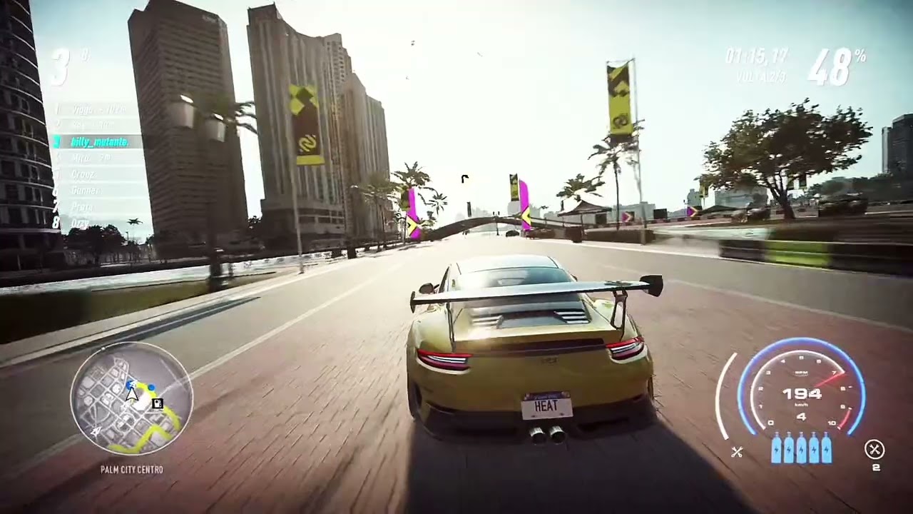 Testando a gt3rs, carro ruim de curva!? (NFS heat) 