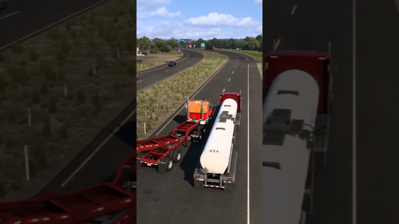 American Truck Simulator Texas DLC Gameplay City Lubbock For Amarillo Truck Scot A2HD