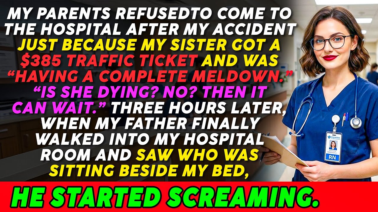 My Parents Ignored My Hospital Emergency Just Because My Sister Got A $385 Traffic Ticket.