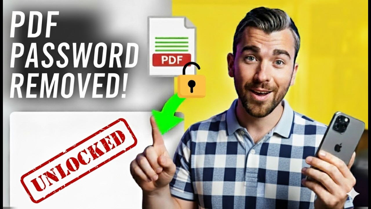 PDF Password Removal Without Needing Any Tech Skills