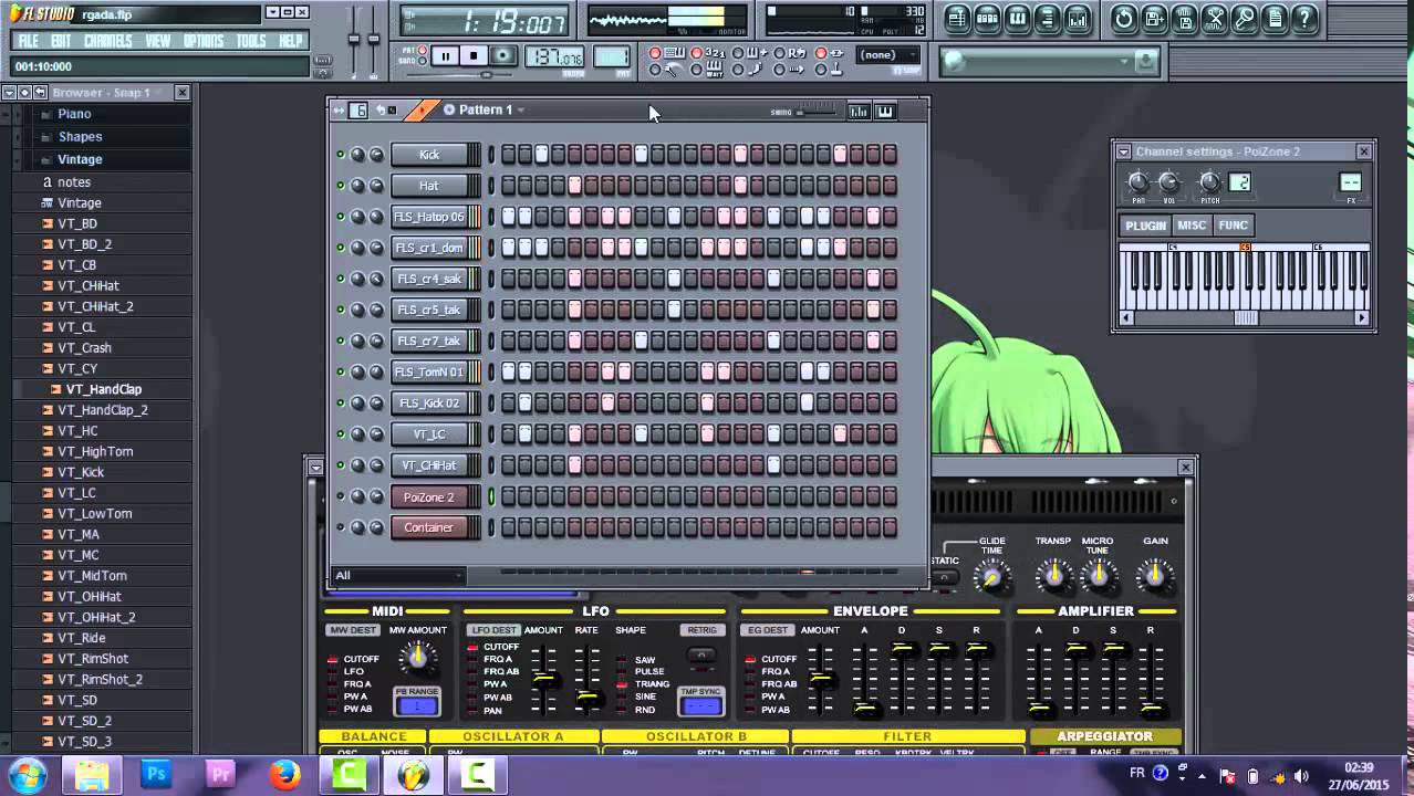Reggada rythme fl studio